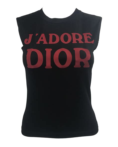 j'adore dior crop top